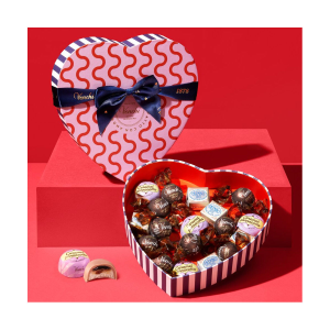 SAN VALENTINO - SCATOLA A CUORE VALENTINE CON CIOCCOLATINI ASSORTITI  DA 240 GRAMMI VENCHI